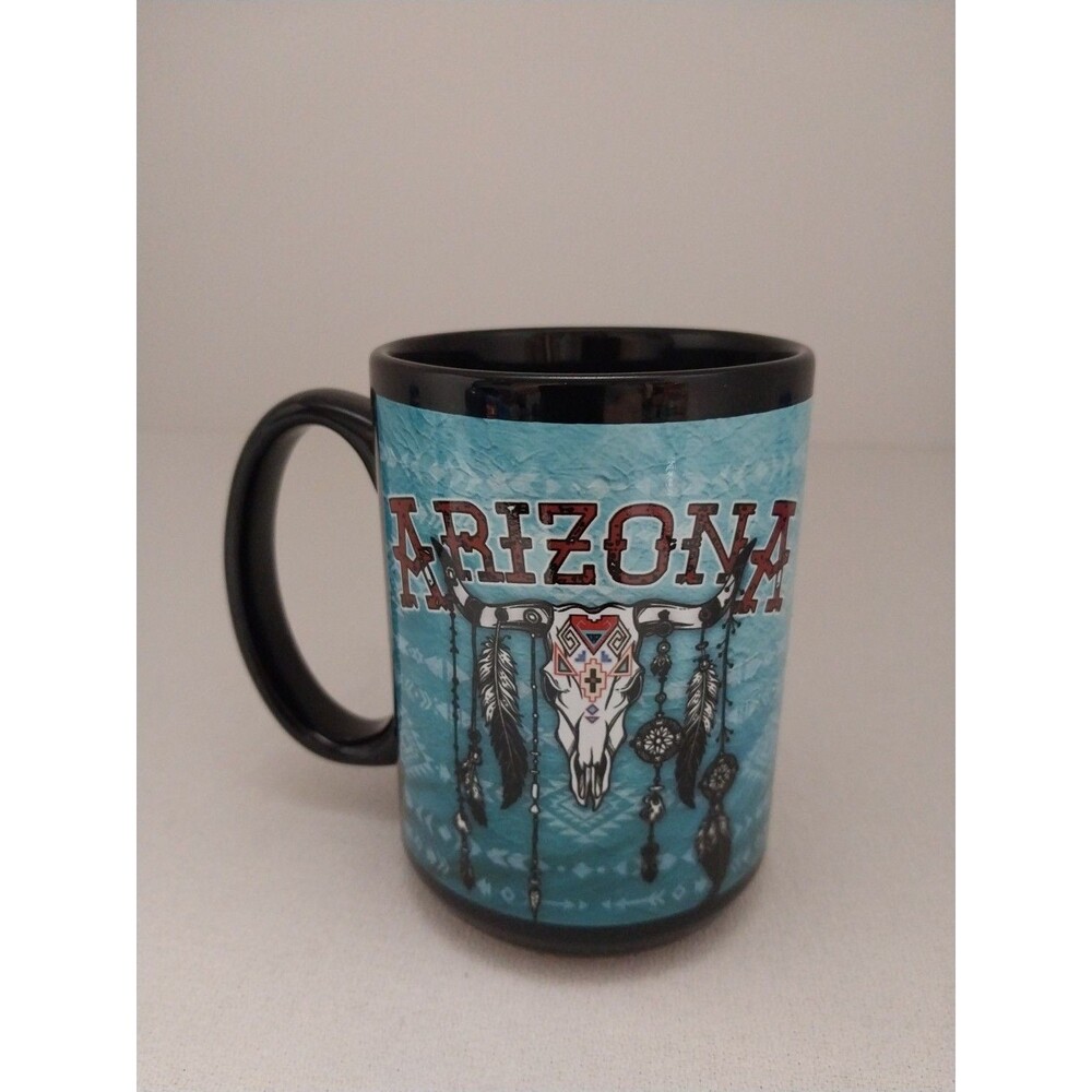 Arizona Skull Steer Head  Ceramic Coffee Cup/ Mug